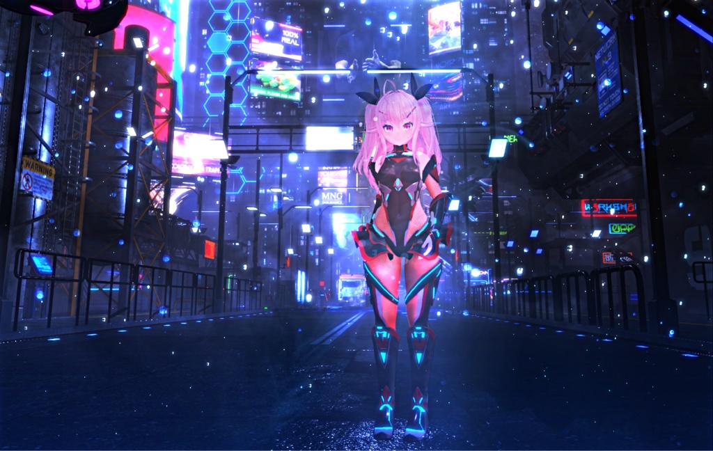 【イヨちゃん用】対○忍風スーツ【PB対応&シェイプキー対応】