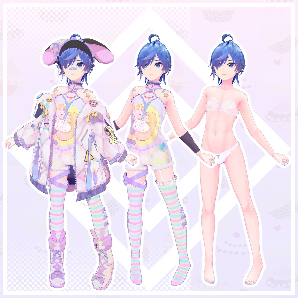 オリジナル3Dモデル「クーネル」