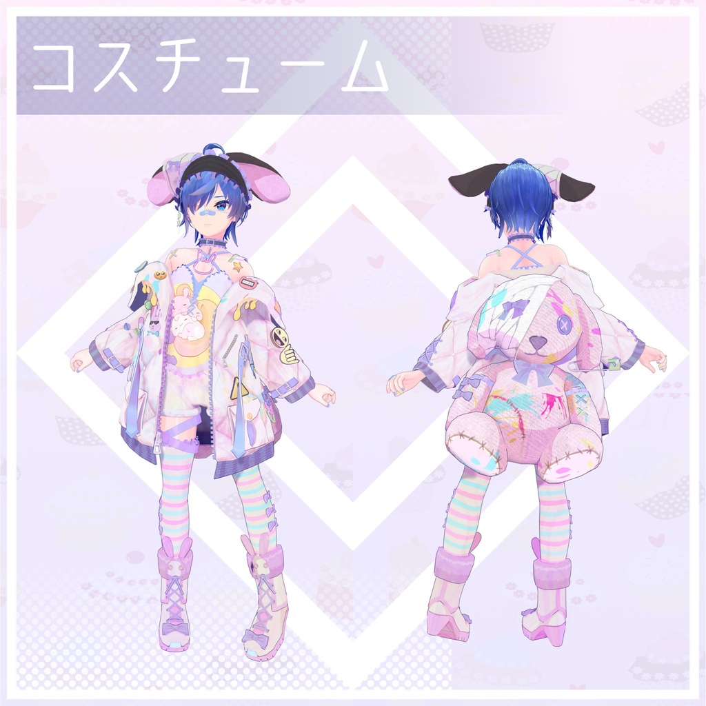 オリジナル3Dモデル「クーネル」