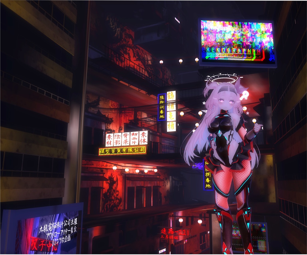 【セレスティア用】対○忍風スーツ【PB対応&シェイプキー対応】