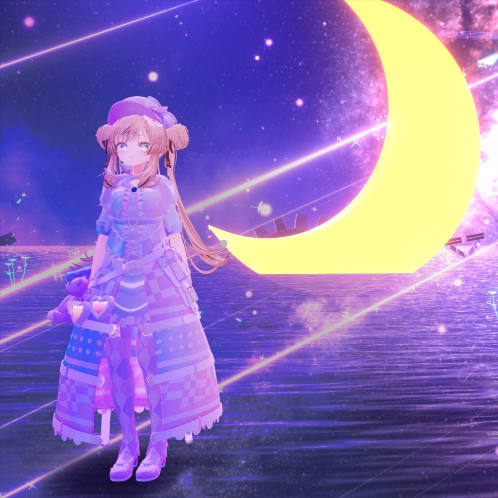 【マヌカ対応】ゆめかわ探偵マヌカ【Modular Avatar対応】