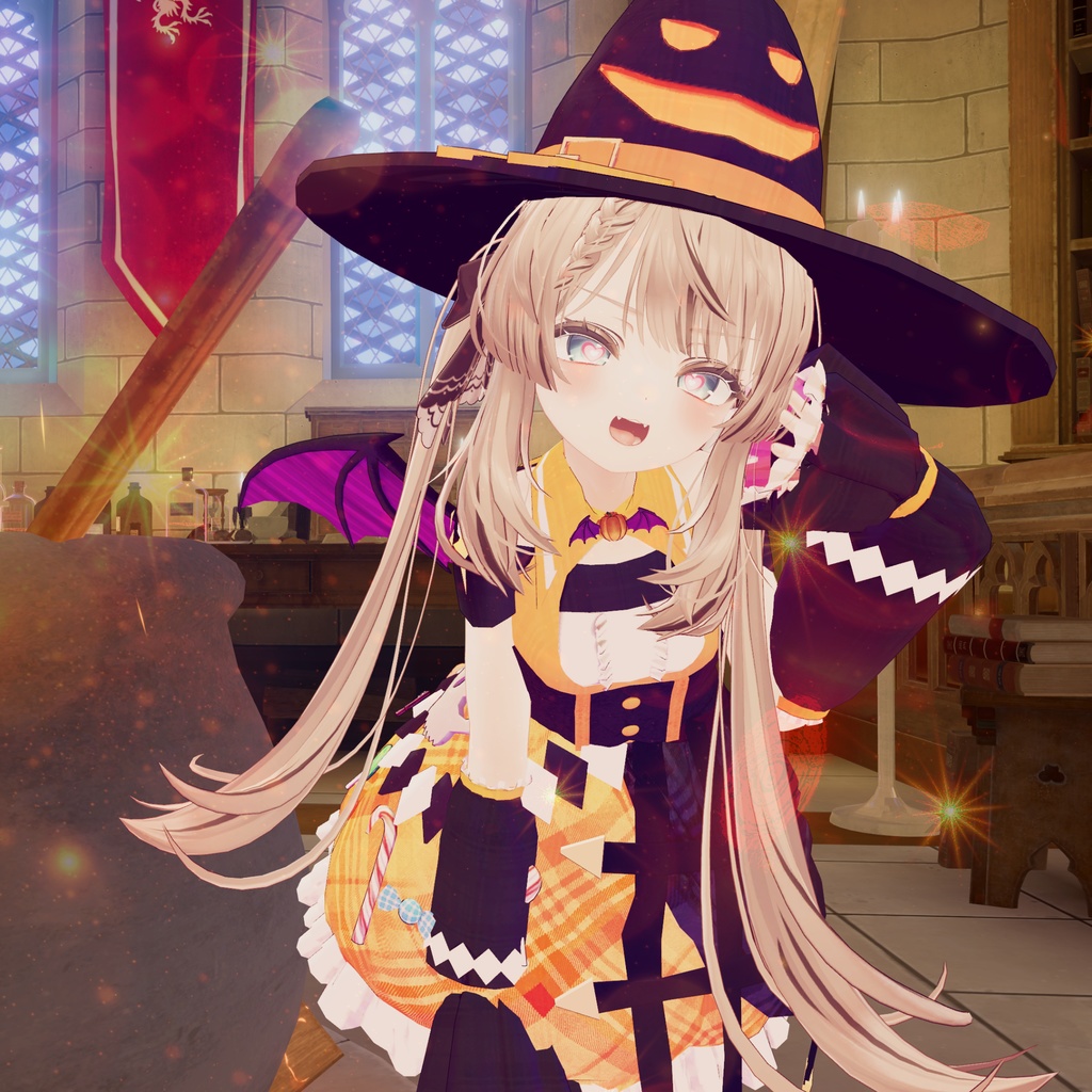 【マヌカ用】ハロウィンコスチューム【ModularAvatar対応】