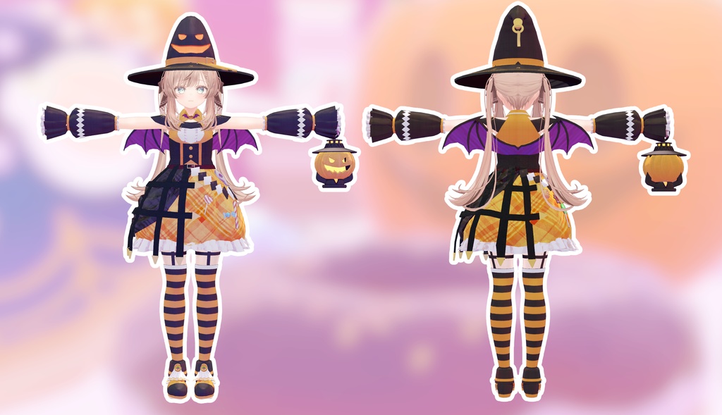 【マヌカ用】ハロウィンコスチューム【ModularAvatar対応】