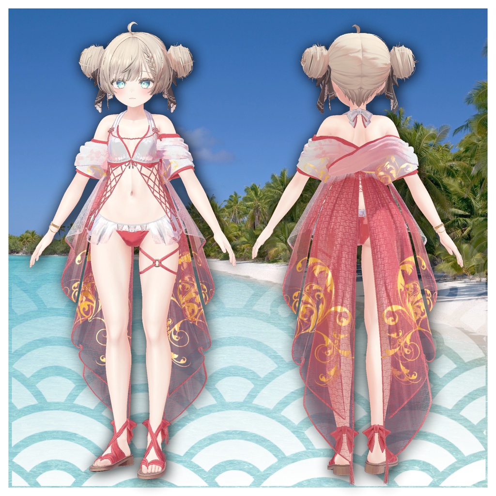 -鏡花水月-巫女ビキニ