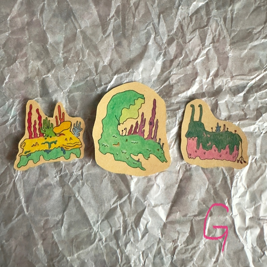 樹木めいた深海 クラフトシール