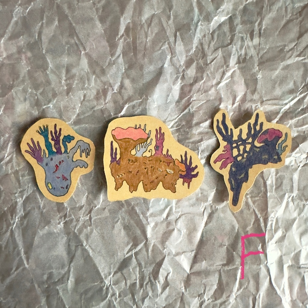 樹木めいた深海 クラフトシール