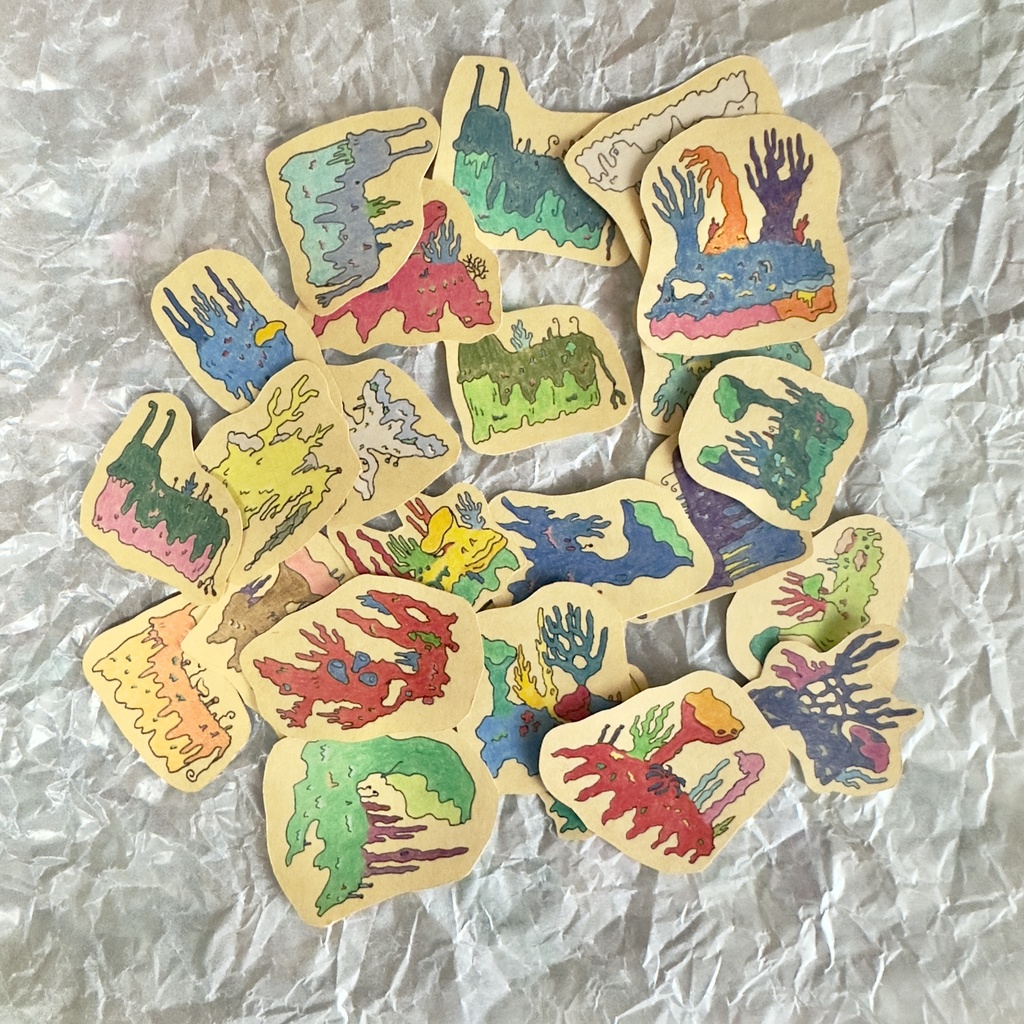 樹木めいた深海 クラフトシール