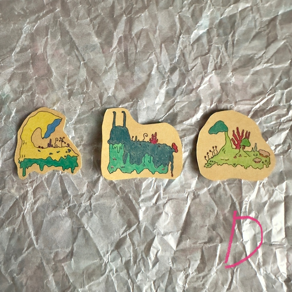 樹木めいた深海 クラフトシール