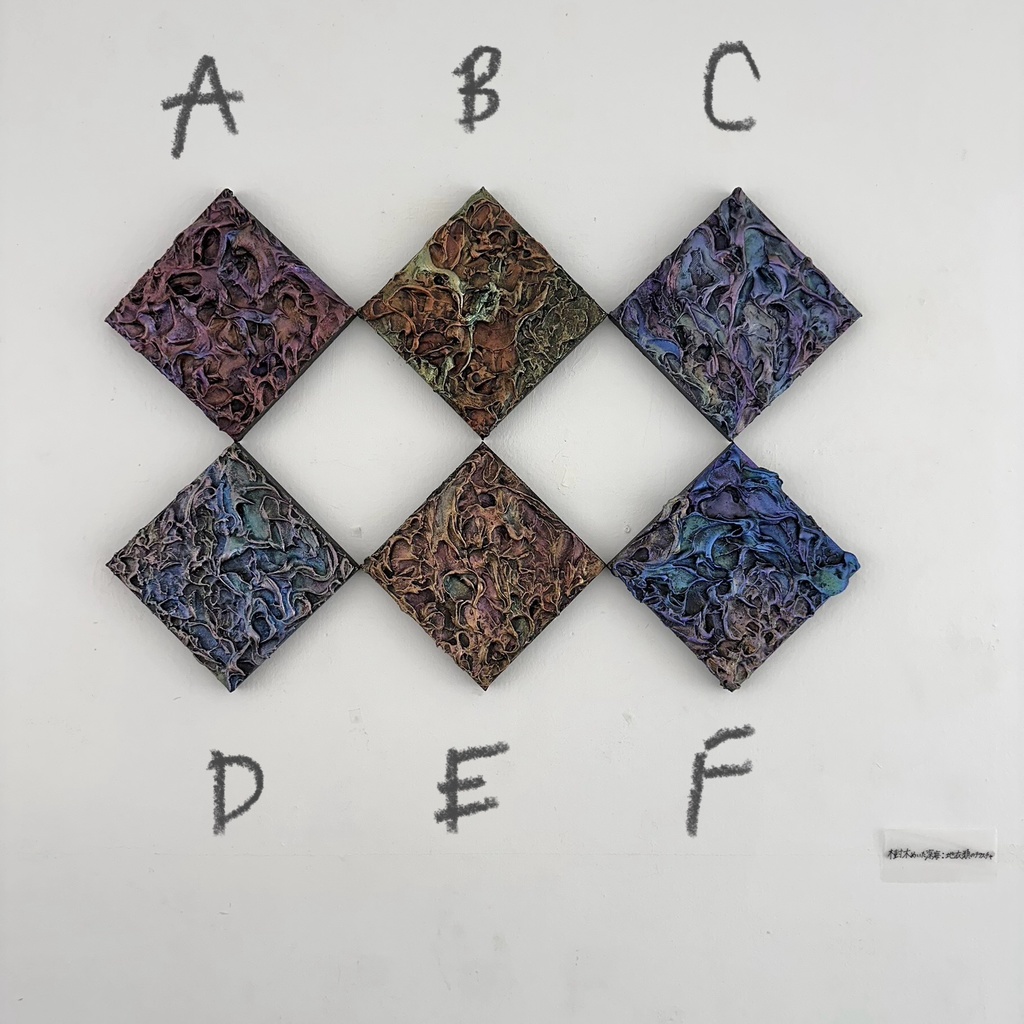 樹木めいた深海:地衣類のテクスチャ