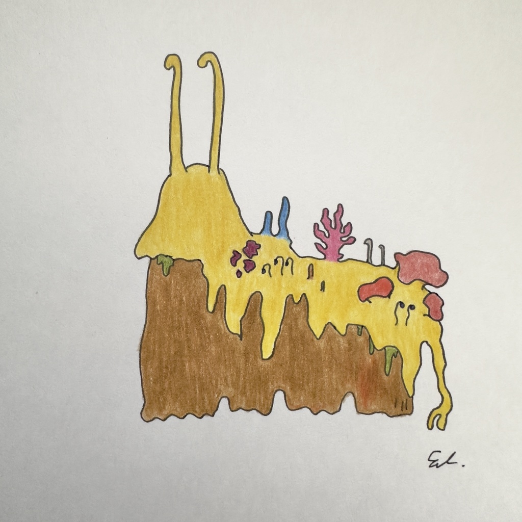 樹木めいた深海 ドローイング