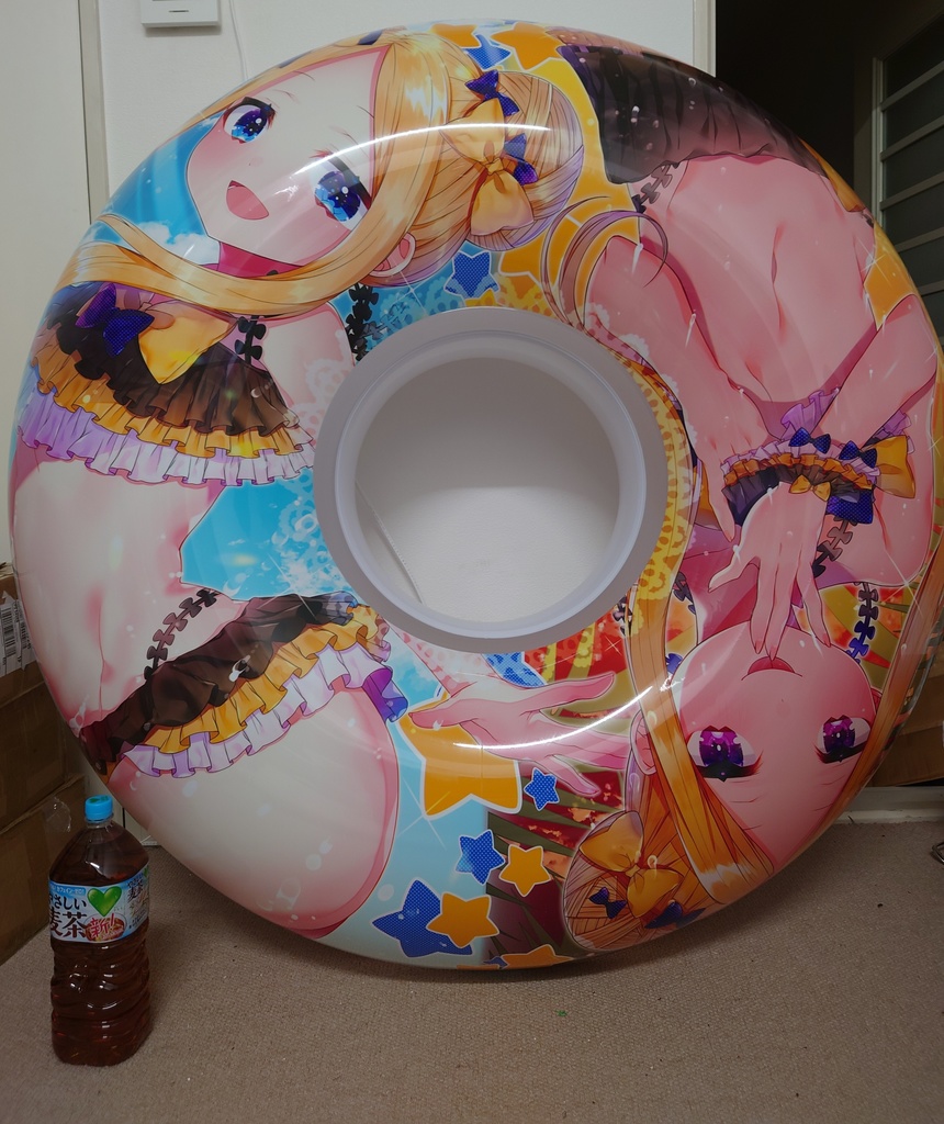 【限定頒布】アビー北斎の、夏を感じるスイムリング