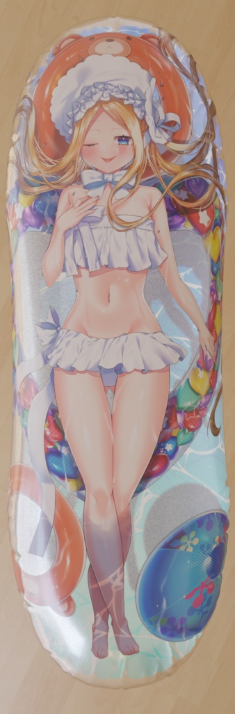 【予約頒布】アビーと北斎のクリアフロート（5月中旬まで）