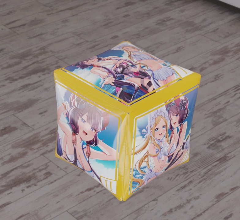 【限定頒布】アビー北斎のサイコロビーチボール(即発送)