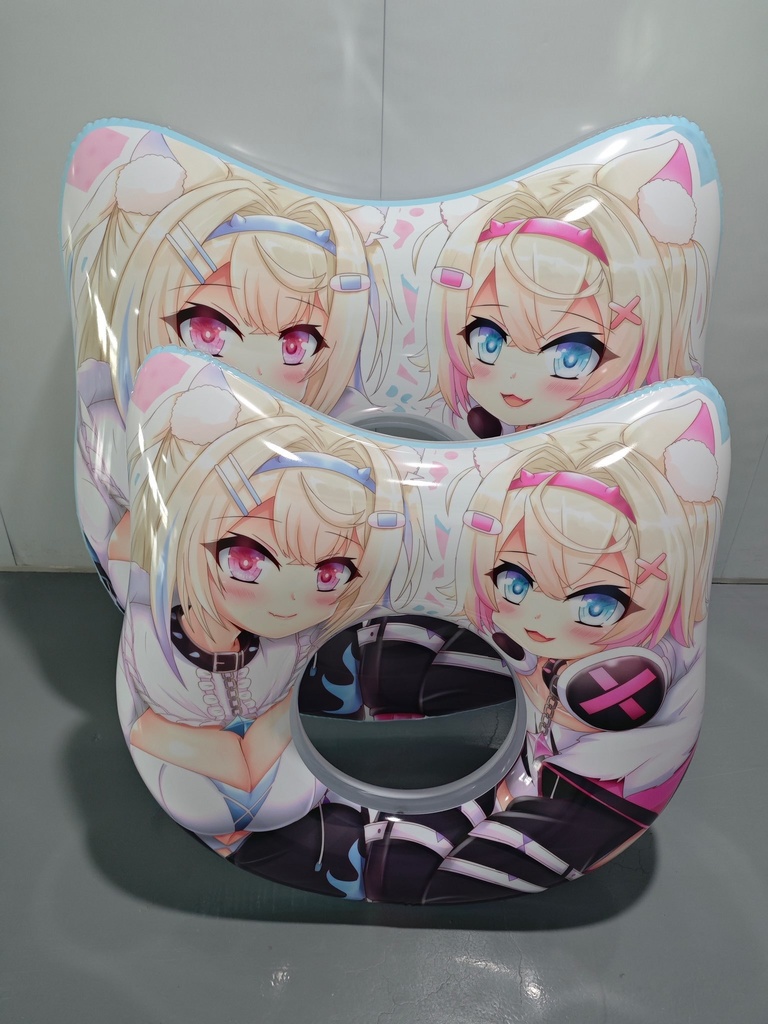 【予約頒布】フワモコのネコミミ浮き輪（8/31発送）