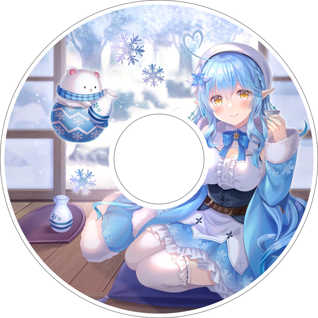 【予約頒布・再販】みこちとラミィの浮き輪(来年発送)