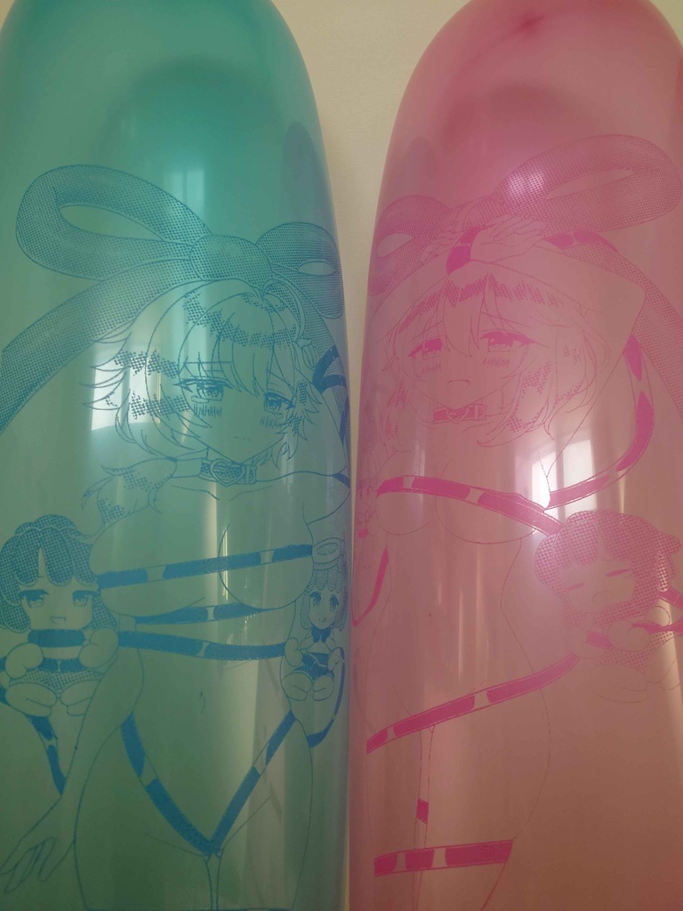 あかねおんで製作したGL風船