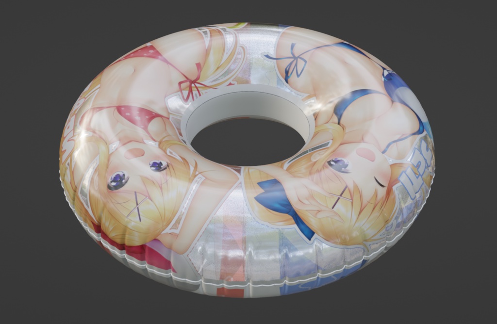 【限定頒布】デースちゃんの浮き輪(即発送)