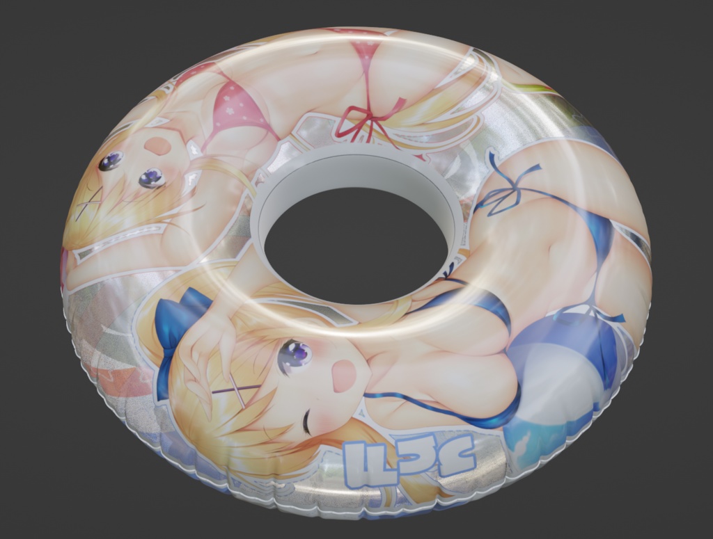 【限定頒布】デースちゃんの浮き輪(即発送)