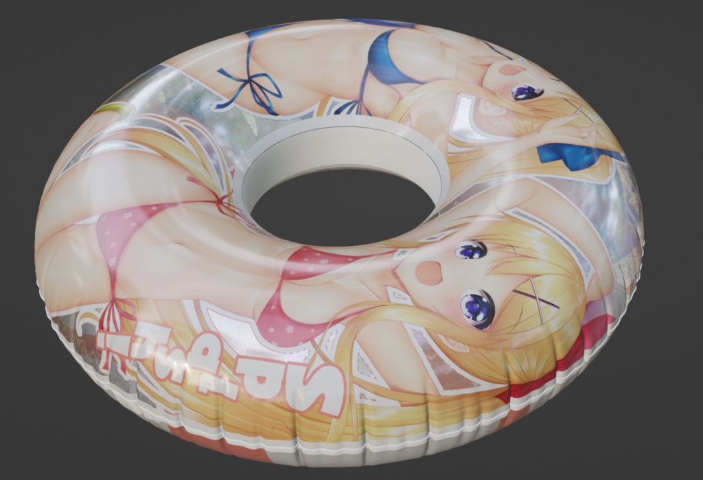 【限定頒布】デースちゃんの浮き輪(即発送)