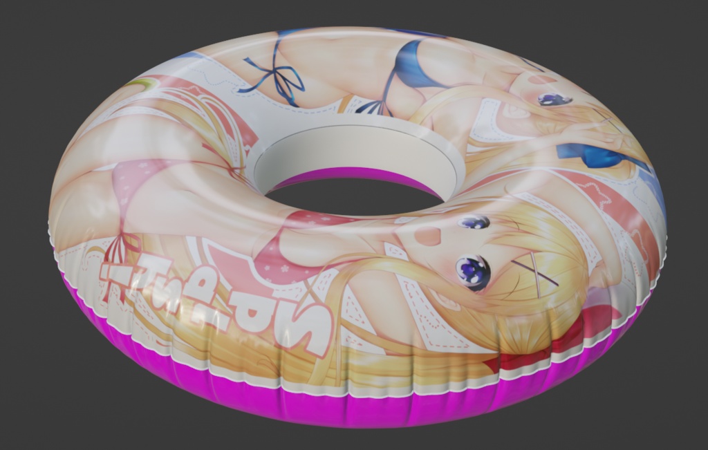 【限定頒布】デースちゃんの浮き輪(即発送)