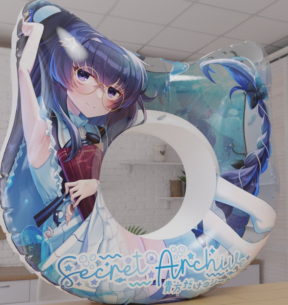 【予約頒布】水族館ウイのネコミミ浮き輪(8/31発送)