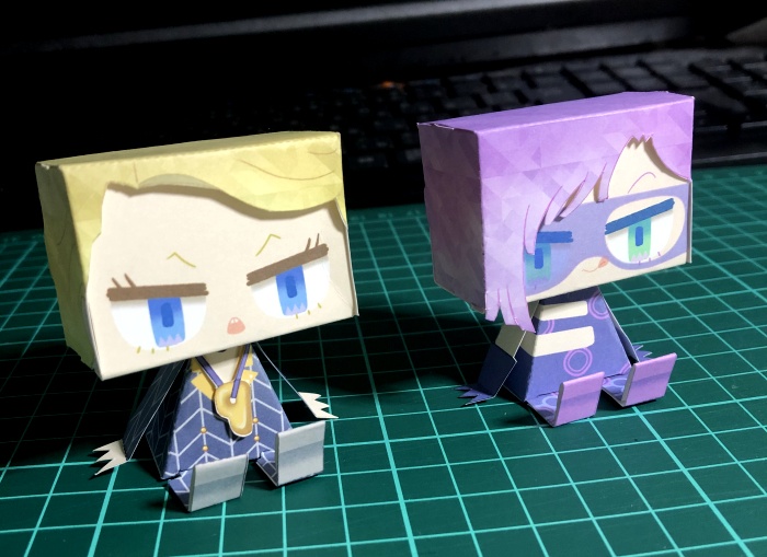 暗殺チームgraphig(ペーパークラフト)