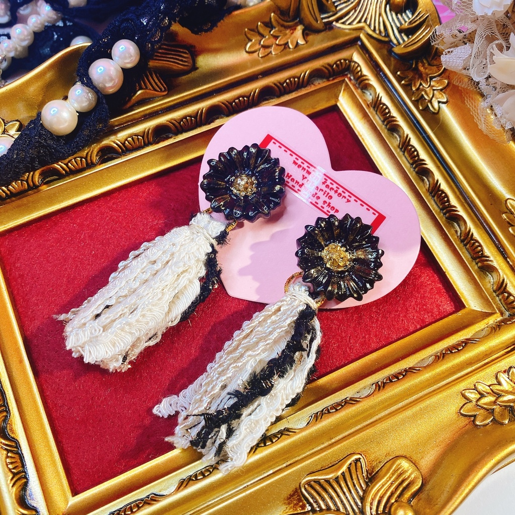 2wayタッセルピアス