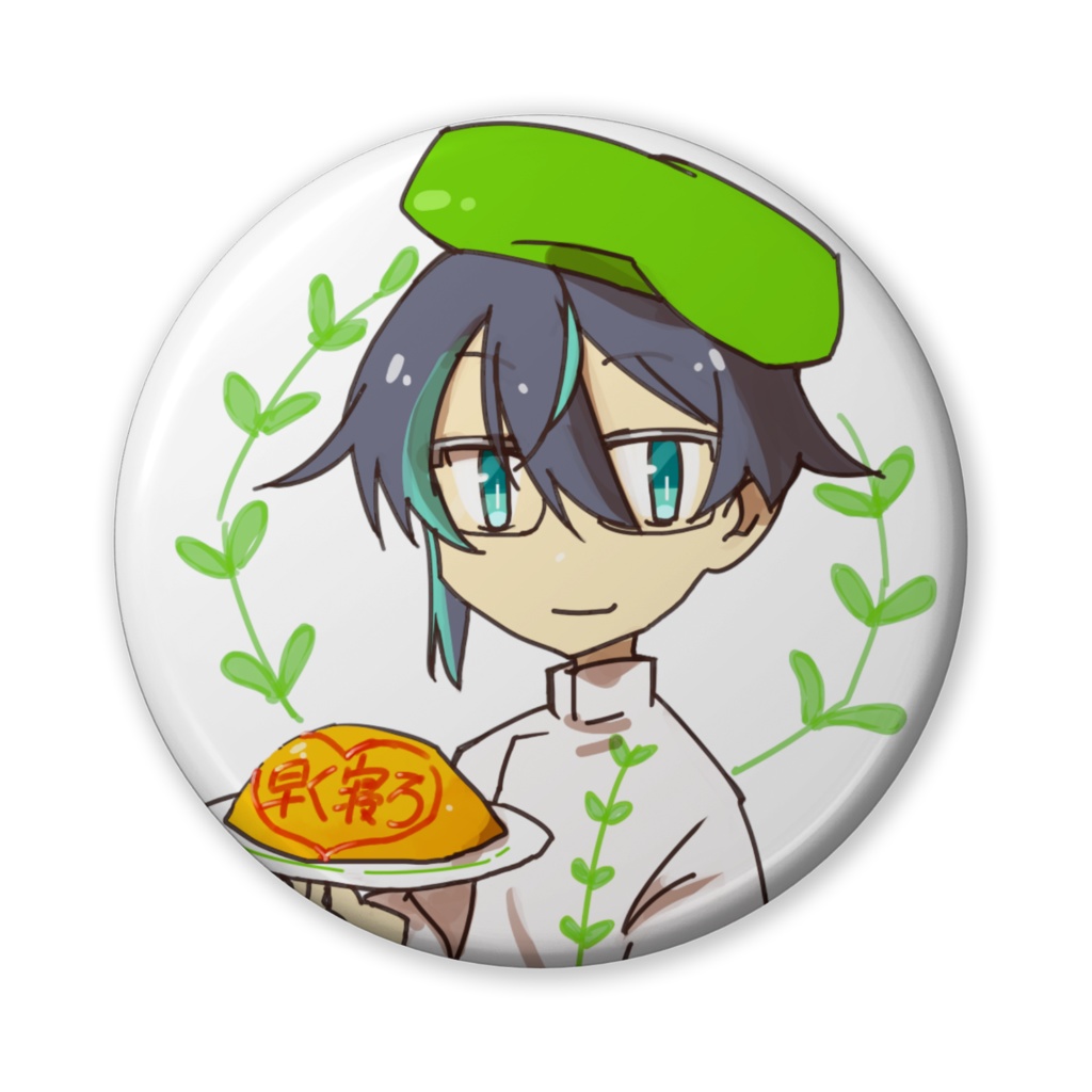 【PFSOZ】ニド(マルメローゼ)バッジ