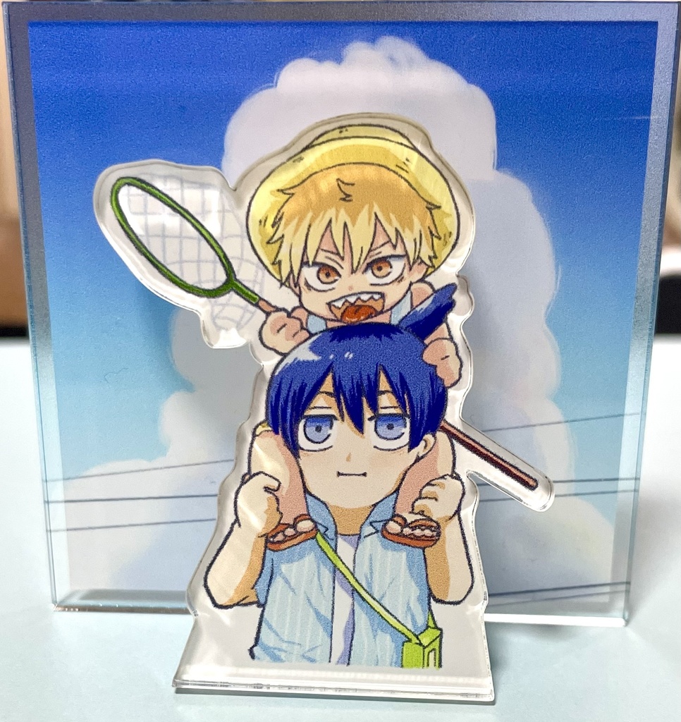 アクリルメモスタンド