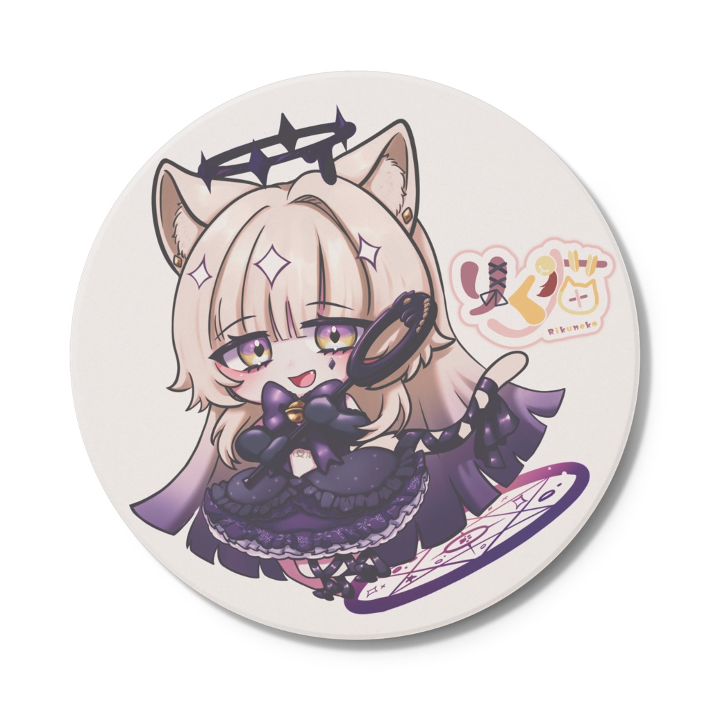 魔法少女りく猫コースター