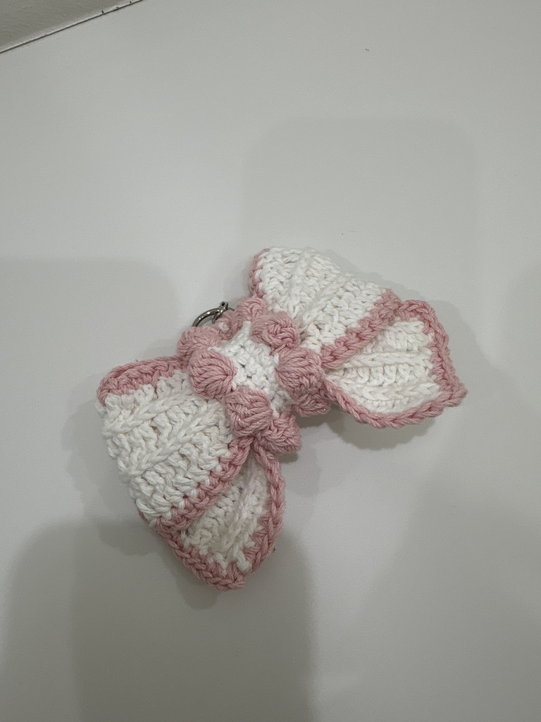リボン 編み物 ハンドメイド アクセサリー