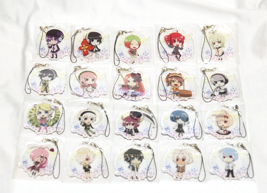 UTAU♡歌姫アクリルストラップ 第1弾