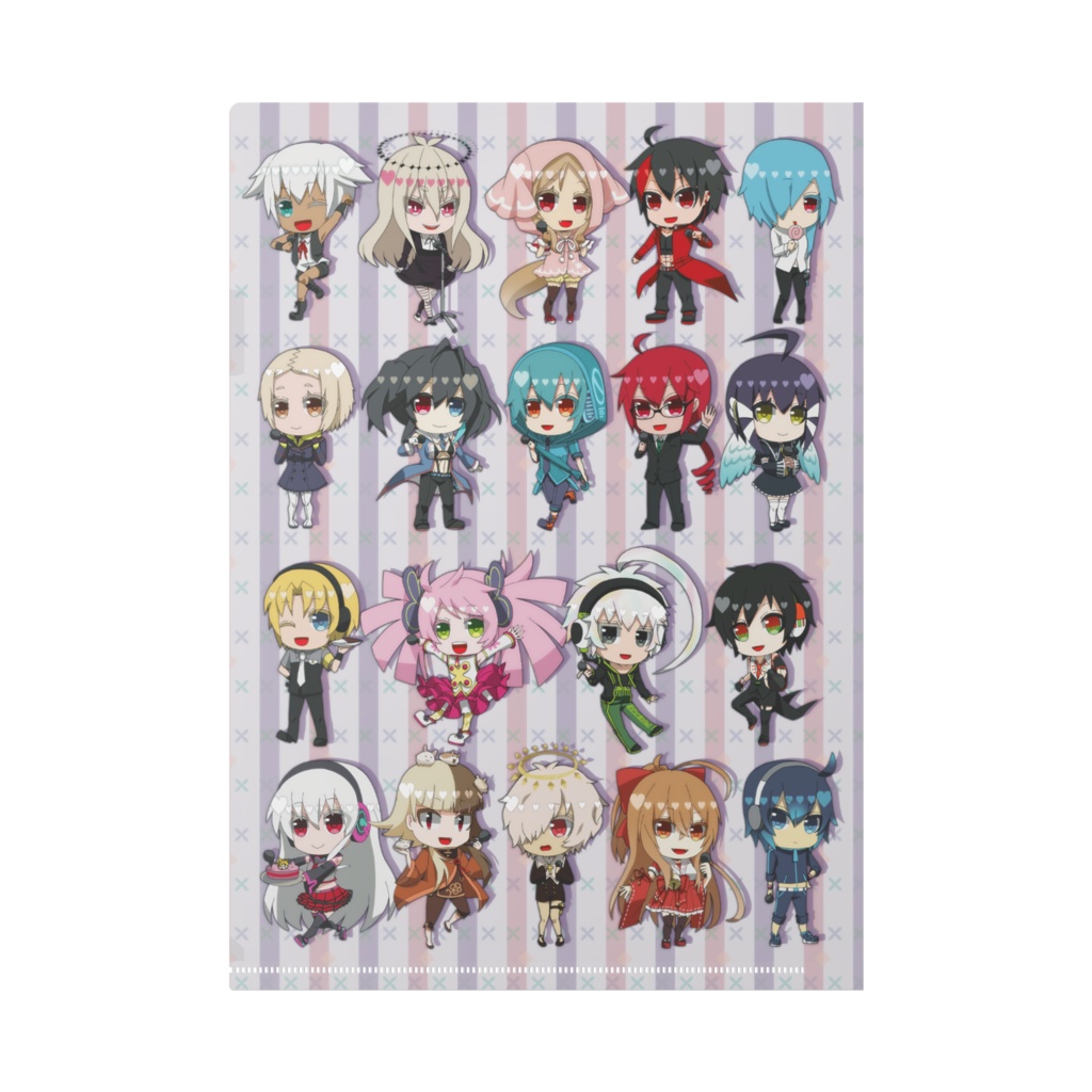 UTAU♡歌姫クリアファイル 37音源
