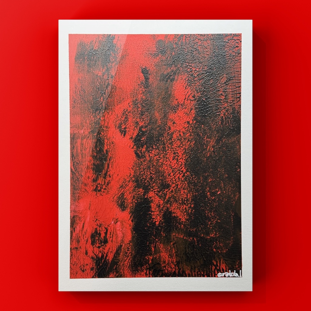 絵画作品「熱源」