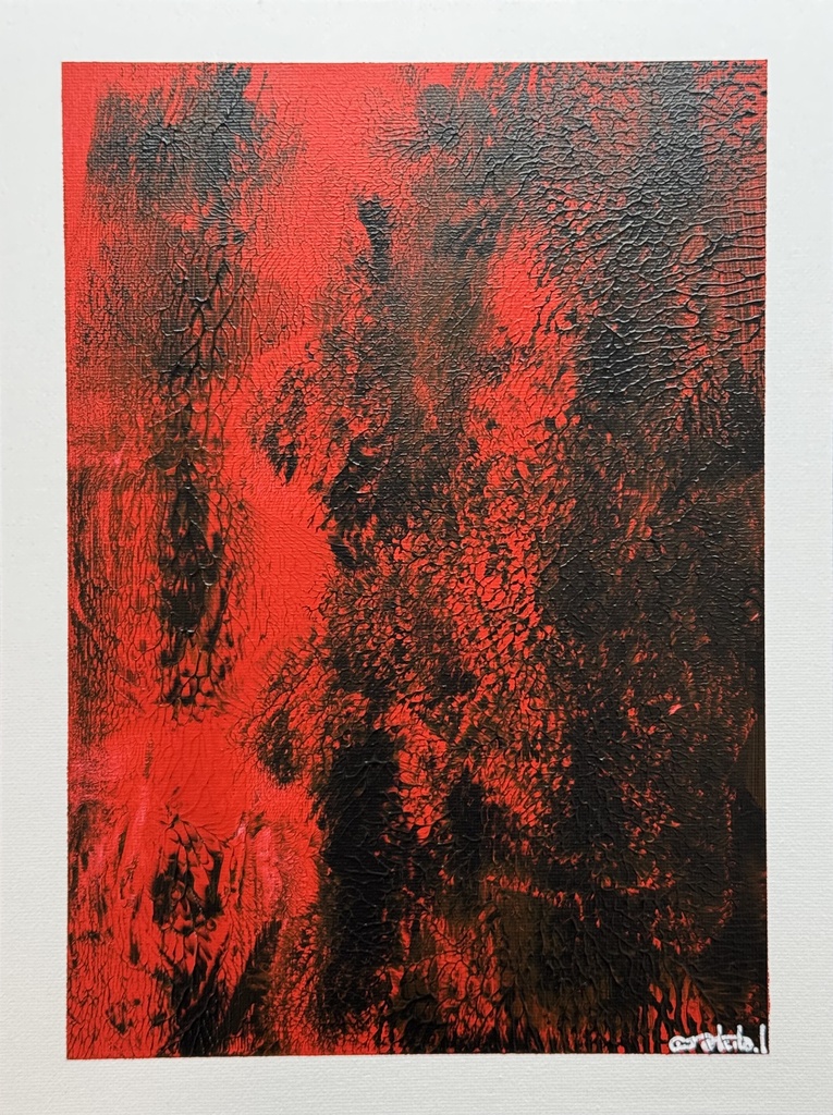 絵画作品「熱源」