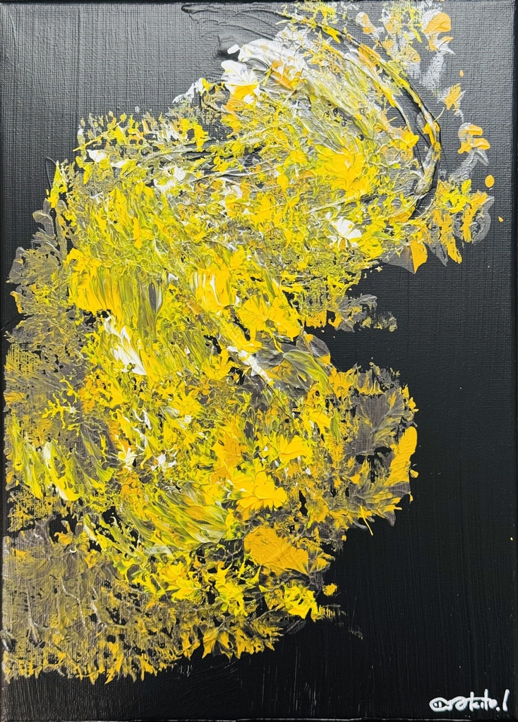 絵画作品「生きている鼓動」