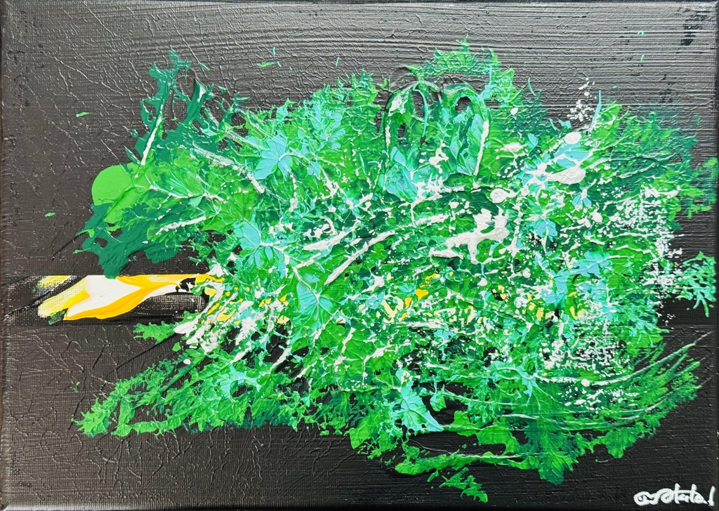 絵画作品「ある初夏の日のことでした」