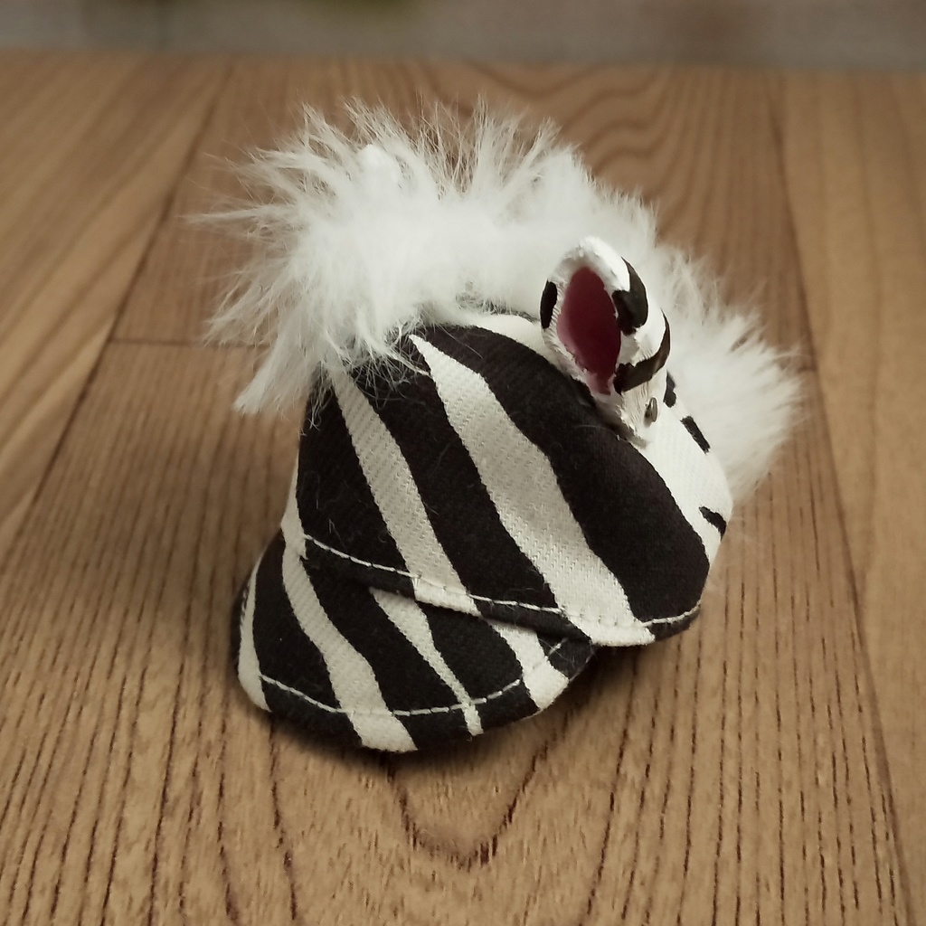 *オビツ11 シマウマ柄パーカーセット ドール服 ねんどろいどどーる*