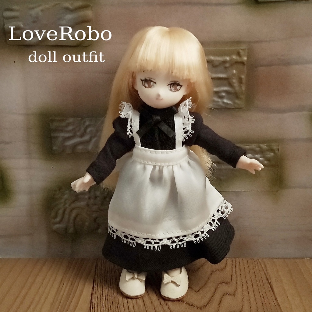 オビツ11 メイド服 ドール服 ねんどろいどどーる Steamloverobo Booth