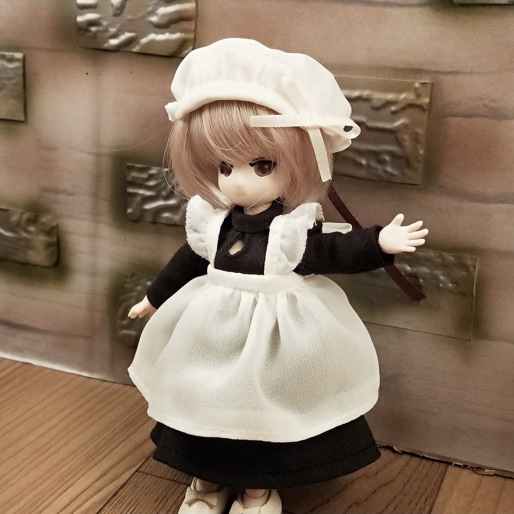 *オビツ11 メイド服セット ドール服 ねんどろいどどーる*