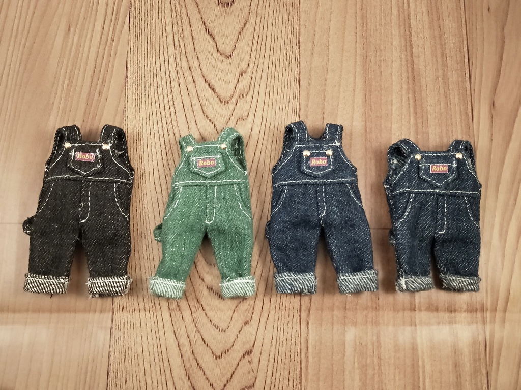 *オビツ11 オーバーオール ドール服 ねんどろいどどーる*