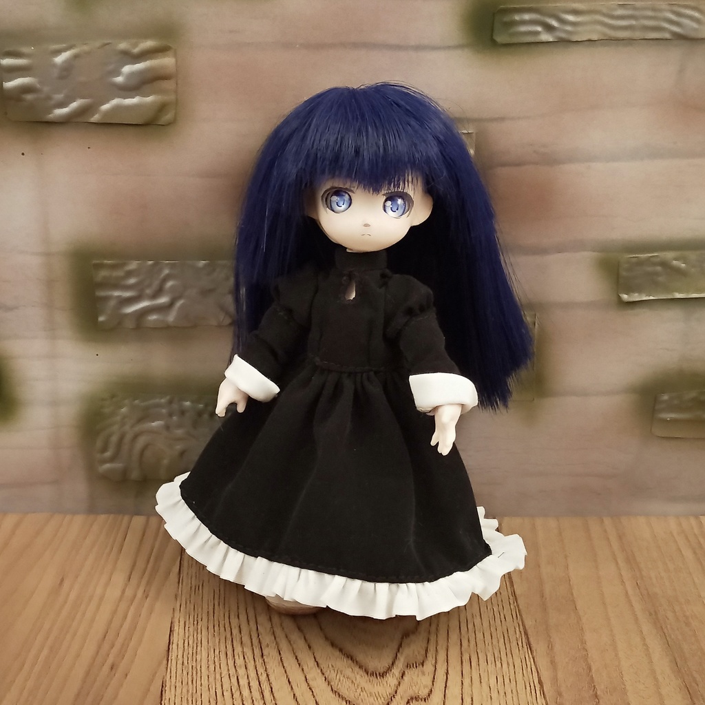 *オビツ11 メイド服セット 白カフス付き ドール服 ねんどろいどどーる*