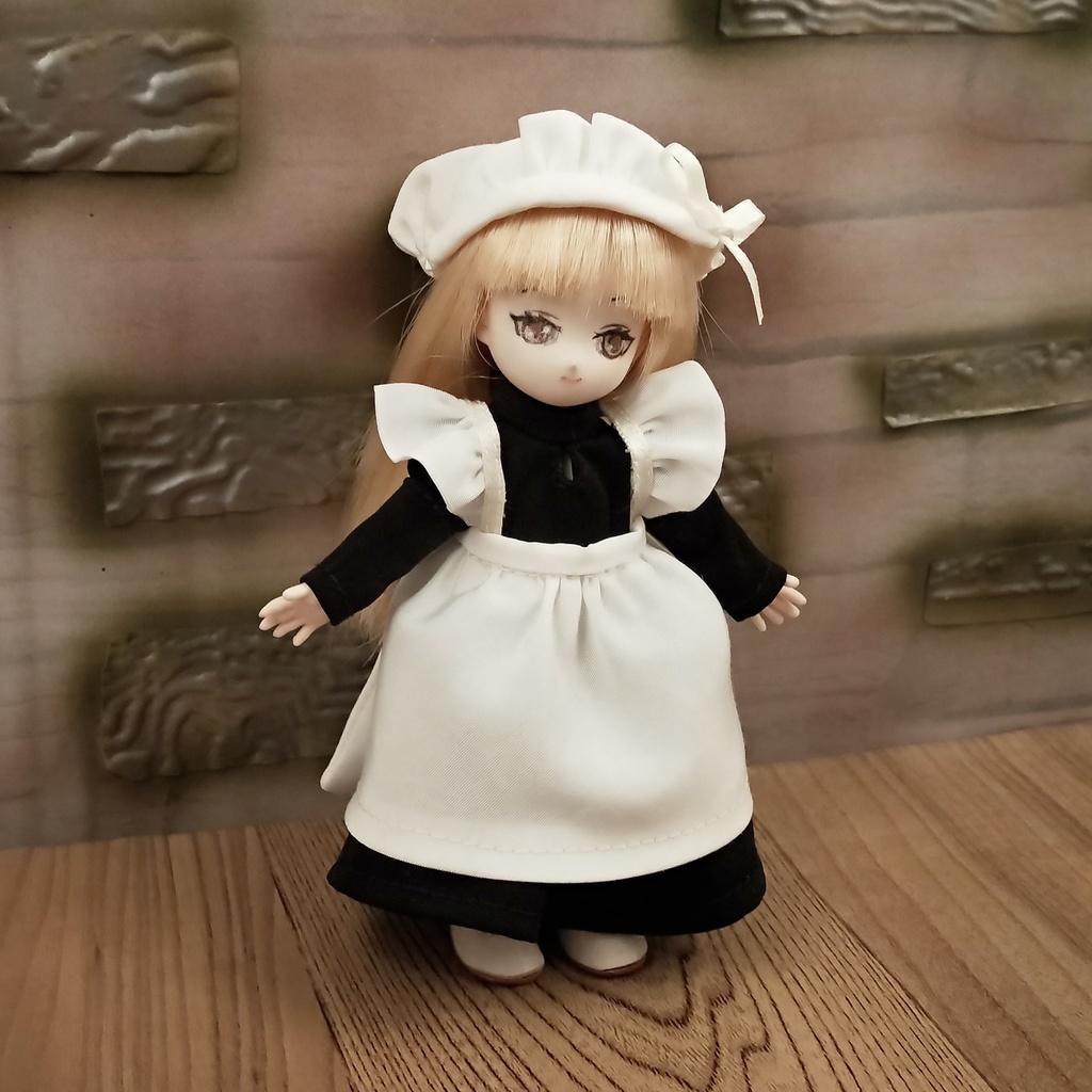 *オビツ11 メイド服セット ドール服 ねんどろいどどーる*