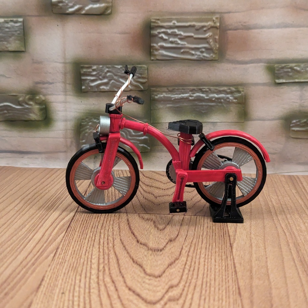 *オビツ11 ドール用自転車 レッド ねんどろいどどーる*