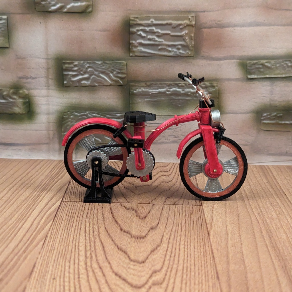 *オビツ11 ドール用自転車 レッド ねんどろいどどーる*