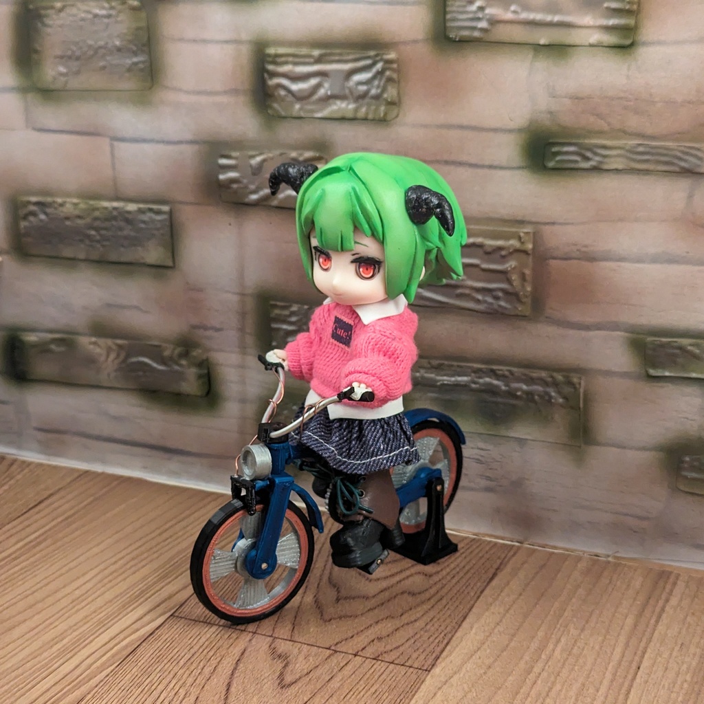 *オビツ11 ドール用自転車 レッド ねんどろいどどーる*
