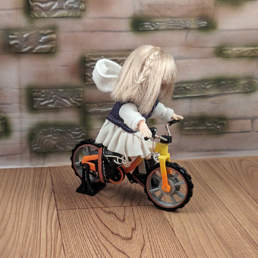 *オビツ11 ドール用自転車 マウンテンバイク ねんどろいどどーる*