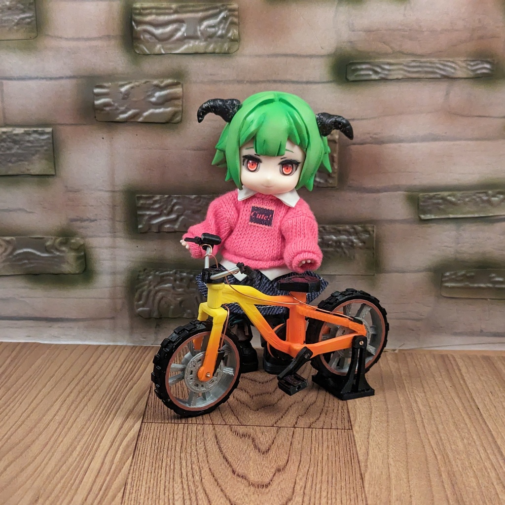*オビツ11 ドール用自転車 マウンテンバイク ねんどろいどどーる*