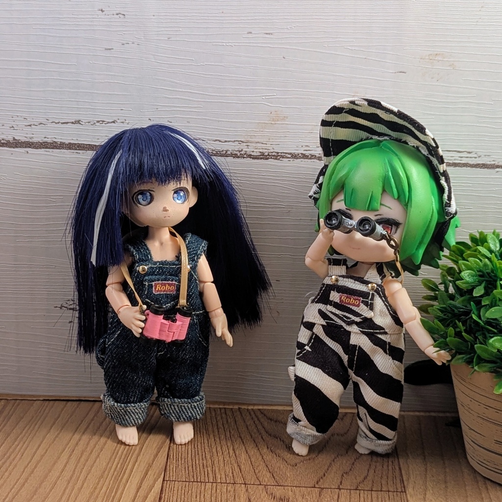 *オビツ11 双眼鏡 ピンク ドール小物 ねんどろいどどーる*