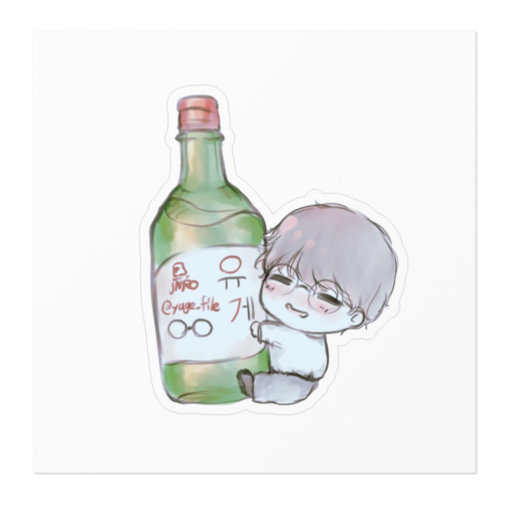 チャミ×ユゲステッカー